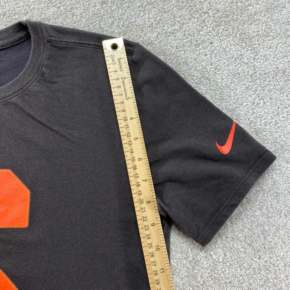 Nike Cleveland Browns Shirt Boys Medium Brown‎ Baker Mayfield Number 6 Dri-FIT